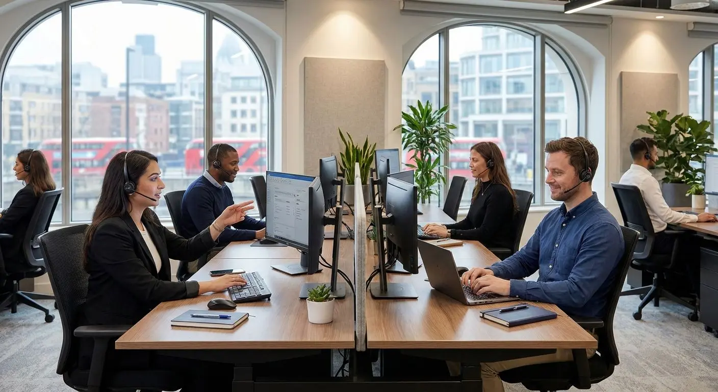 Professional support team and corporate communication office
